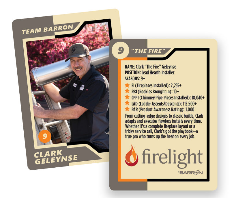 Clark &rsquo;The Fire&rsquo; Geleynse&rsquo;s Barron Heating AC Electrical & Plumbing Triple Play Offer