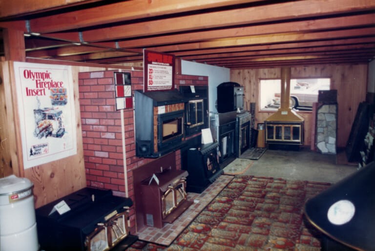Old Fireplace Showroom