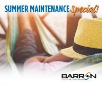 Bring The Outdoors In With Our Summer Maintenance Special