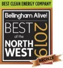 2019 Best Clean Energy Company Bronze - Best of the Northwest