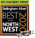 2020 Best Clean Energy Company Silver - Best of the Northwest
