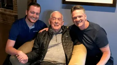 3 Generations: Brad, Dan & John Barron 2017 Photo