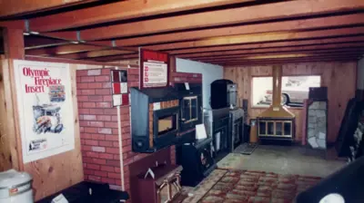 Fireplace Showroom 1978 Photo