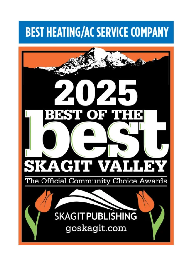 Best Heating/AC Service Company - 2025 Best of the Best Skagit Valley